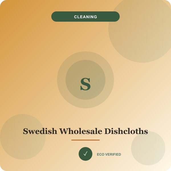 Swedish Wholesale Dishcloths 10-Pack